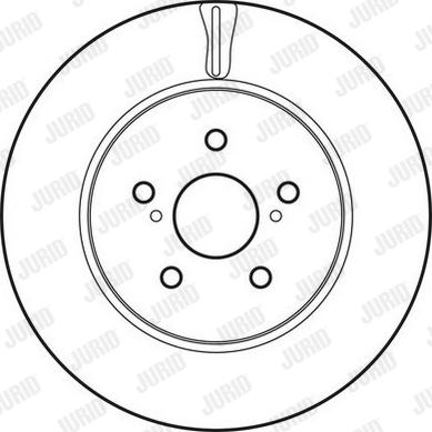 Jurid 562824JC-1 - Kočioni disk www.molydon.hr