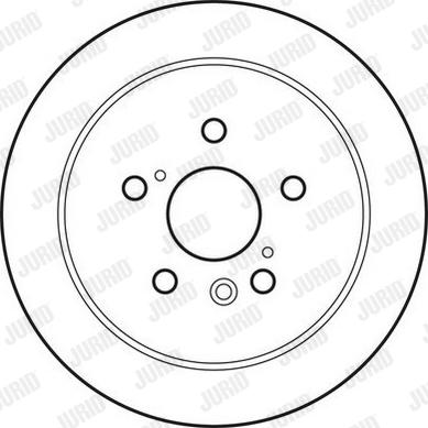 Jurid 562825JC-1 - Kočioni disk www.molydon.hr