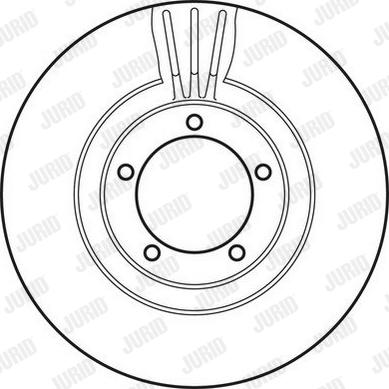 Jurid 562821JC - Kočioni disk www.molydon.hr