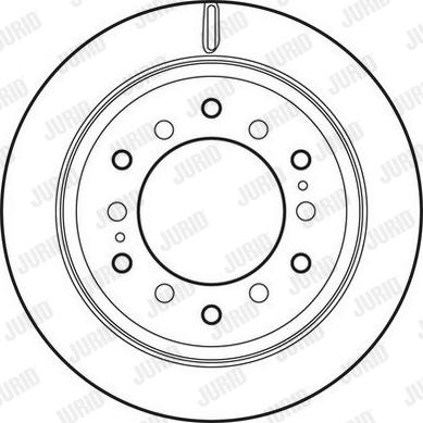 Jurid 562827JC - Kočioni disk www.molydon.hr