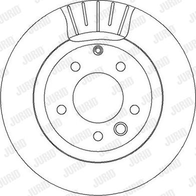 Jurid 562393JC - Kočioni disk www.molydon.hr