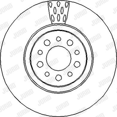 Jurid 562300J - Kočioni disk www.molydon.hr