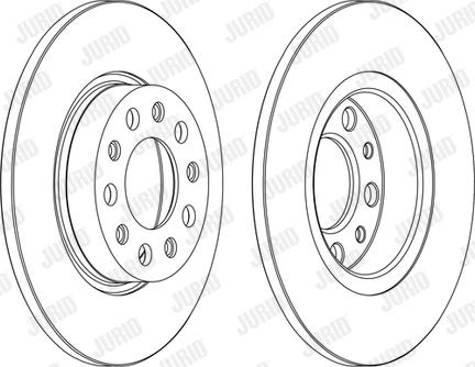 Jurid 562301JC - Kočioni disk www.molydon.hr