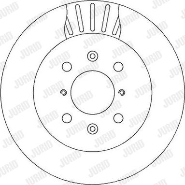 Jurid 562308JC-1 - Kočioni disk www.molydon.hr