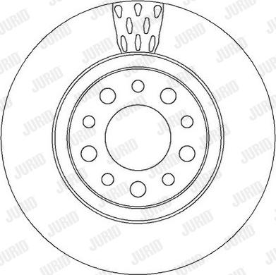 Jurid 562302J - Kočioni disk www.molydon.hr