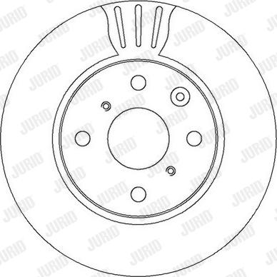 Jurid 562311JC - Kočioni disk www.molydon.hr