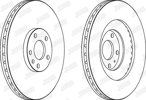 Eurobrake 58152047112 - Kočioni disk www.molydon.hr