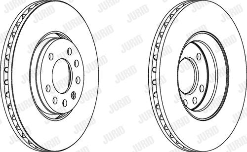 Jurid 562385JC - Kočioni disk www.molydon.hr