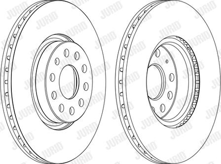 Jurid 562387JC - Kočioni disk www.molydon.hr