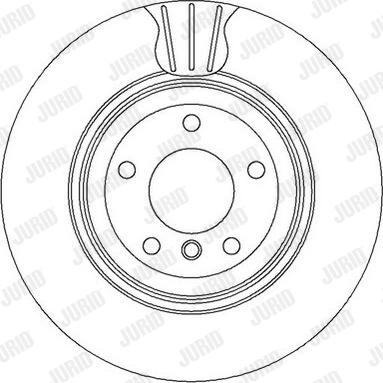 Jurid 562334JC-1 - Kočioni disk www.molydon.hr