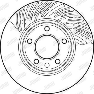 Jurid 562338JC - Kočioni disk www.molydon.hr