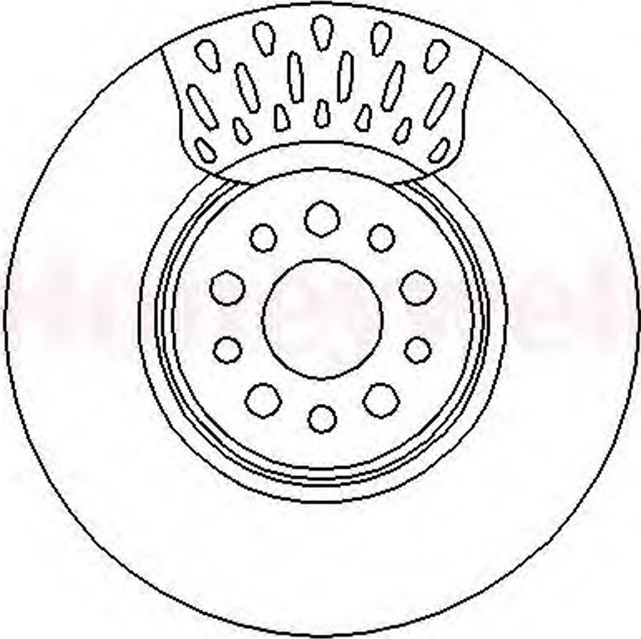 Jurid 562328J - Kočioni disk www.molydon.hr