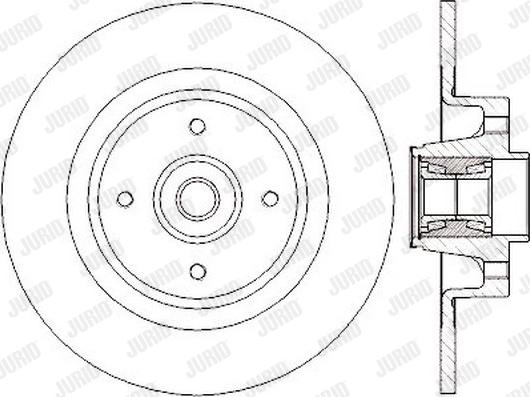 Jurid 562379J - Kočioni disk www.molydon.hr