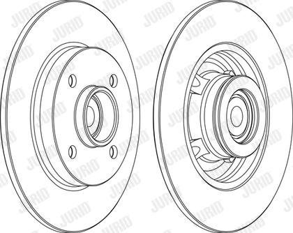 Jurid 562373JC-1 - Kočioni disk www.molydon.hr