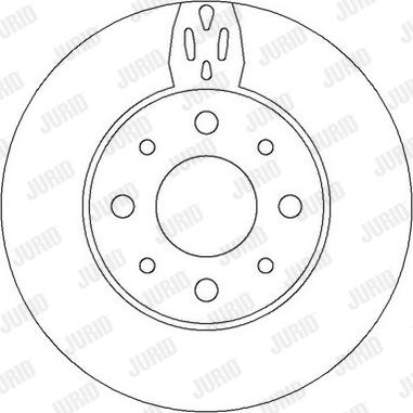 Jurid 562296JC-1 - Kočioni disk www.molydon.hr