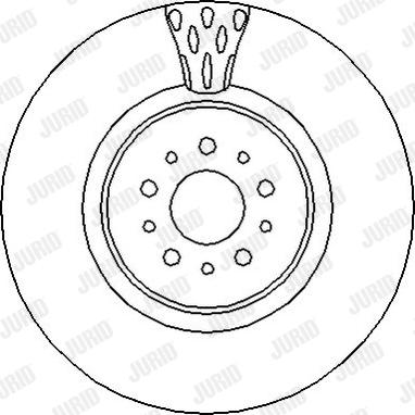 Jurid 562298J - Kočioni disk www.molydon.hr