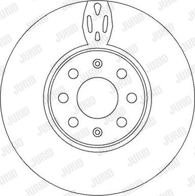 Jurid 562297JC-1 - Kočioni disk www.molydon.hr