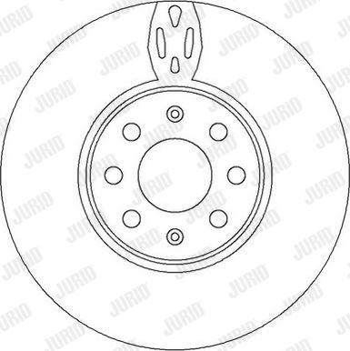 Jurid 562297JC - Kočioni disk www.molydon.hr