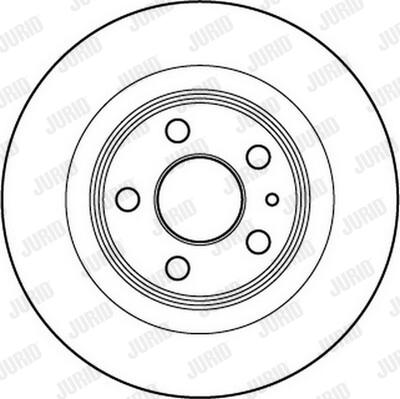 Jurid 562246J-1 - Kočioni disk www.molydon.hr