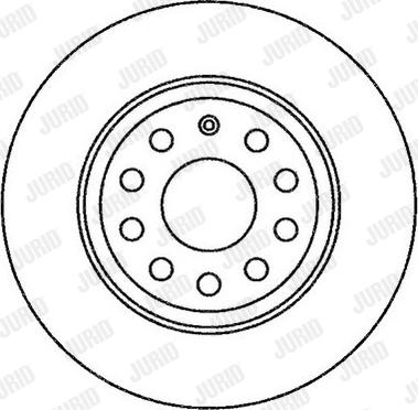 Jurid 562258J - Kočioni disk www.molydon.hr