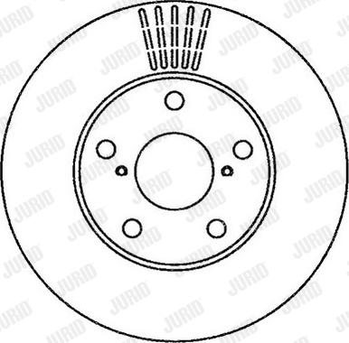 Jurid 562269JC - Kočioni disk www.molydon.hr