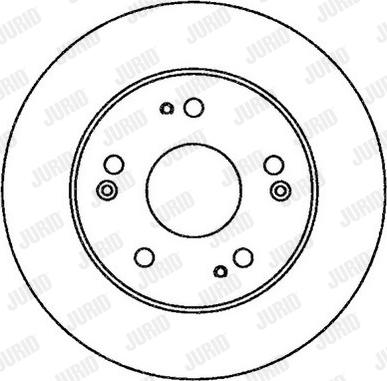 Jurid 562260JC - Kočioni disk www.molydon.hr