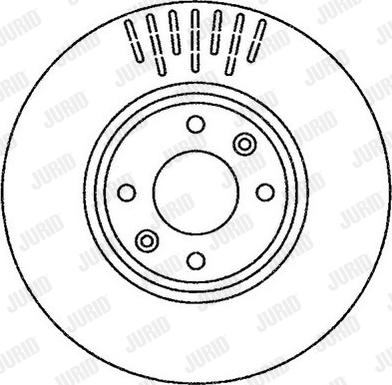 Jurid 562267JC - Kočioni disk www.molydon.hr