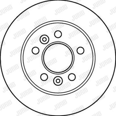 Jurid 562204J-1 - Kočioni disk www.molydon.hr