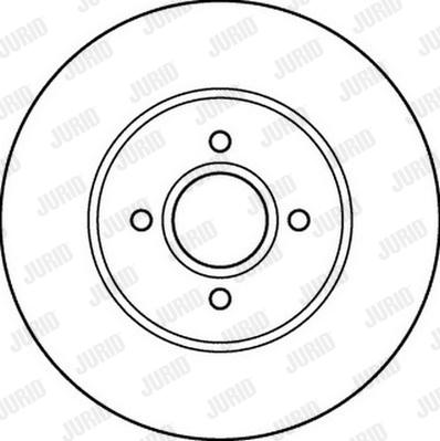 Jurid 562206JC - Kočioni disk www.molydon.hr