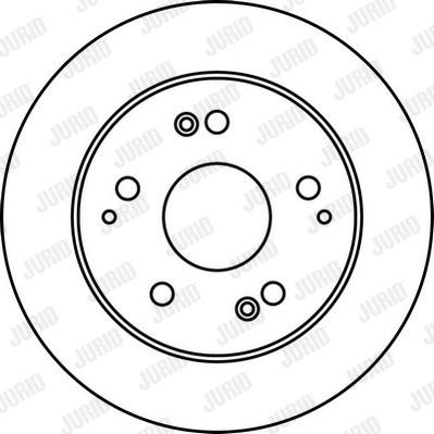 Jurid 562219JC - Kočioni disk www.molydon.hr