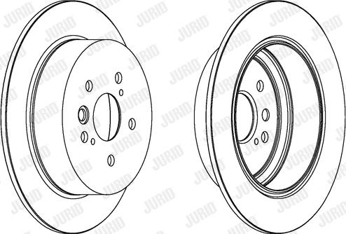 Jurid 562288J - Kočioni disk www.molydon.hr