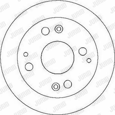 Jurid 562282J-1 - Kočioni disk www.molydon.hr