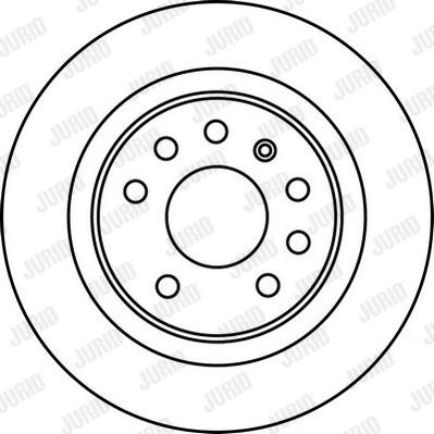 Jurid 562229JC-1 - Kočioni disk www.molydon.hr