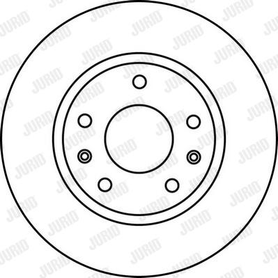 Jurid 562225JC-1 - Kočioni disk www.molydon.hr