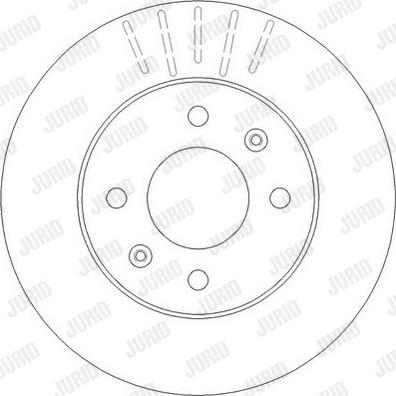 Jurid 562273J-1 - Kočioni disk www.molydon.hr