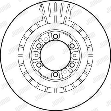 Jurid 562798JC - Kočioni disk www.molydon.hr