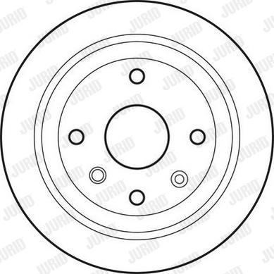 Jurid 562740JC-1 - Kočioni disk www.molydon.hr