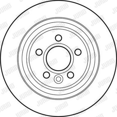 Jurid 562741JC-1 - Kočioni disk www.molydon.hr