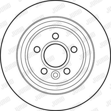 Jurid 562741JC - Kočioni disk www.molydon.hr