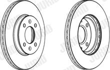 Jurid 562742JC - Kočioni disk www.molydon.hr