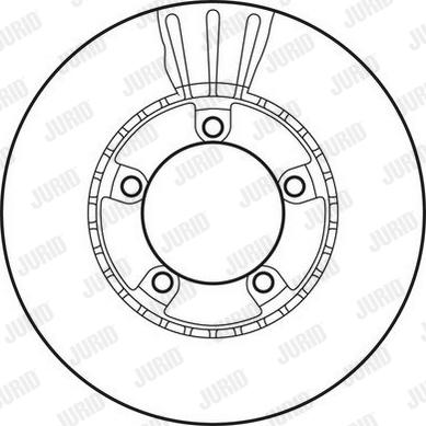 Jurid 562747JC - Kočioni disk www.molydon.hr