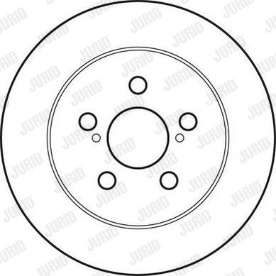 Jurid 562751JC-1 - Kočioni disk www.molydon.hr