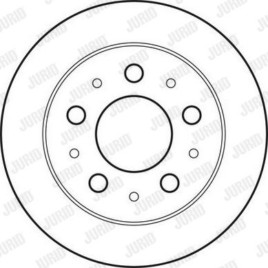 Jurid 562753JC - Kočioni disk www.molydon.hr