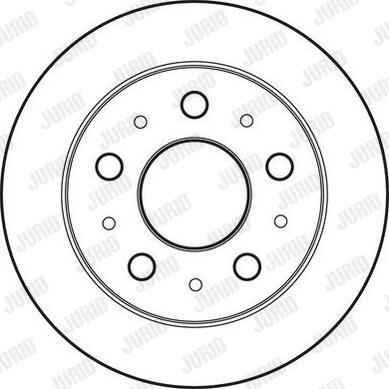 Jurid 562757JC - Kočioni disk www.molydon.hr