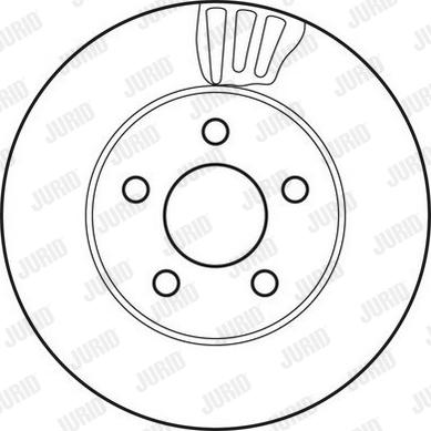 Jurid 562709J-1 - Kočioni disk www.molydon.hr