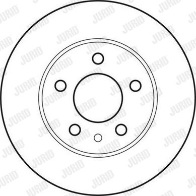 Jurid 562705J-1 - Kočioni disk www.molydon.hr