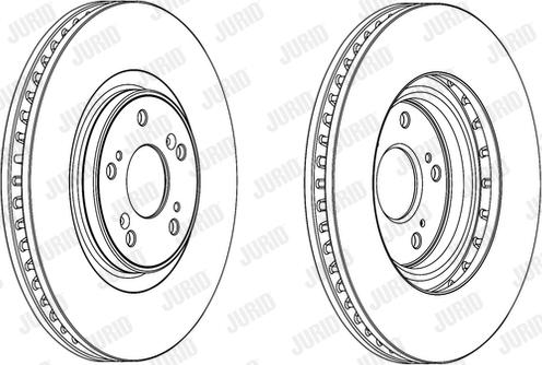 Jurid 562703JC - Kočioni disk www.molydon.hr