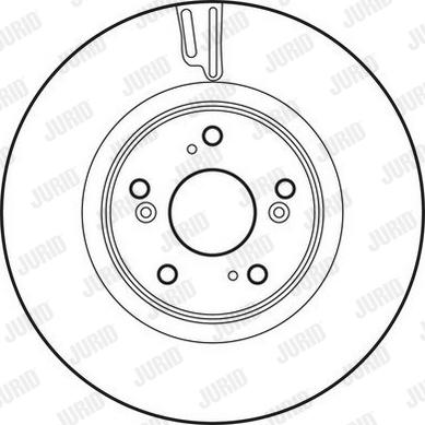 Jurid 562703JC - Kočioni disk www.molydon.hr