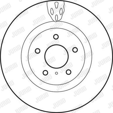Jurid 562719J-1 - Kočioni disk www.molydon.hr