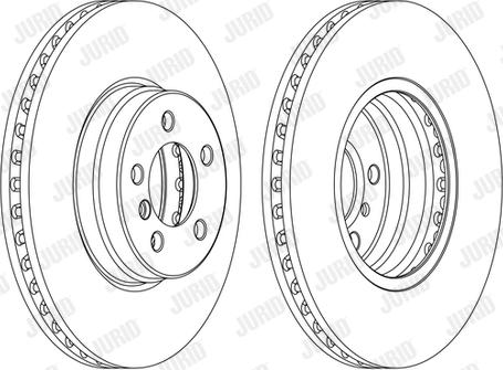 Jurid 562711JC - Kočioni disk www.molydon.hr